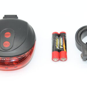 Lazer Lamba Kırmızı Bisitlet Farı Arka Stop Lambası Güvenlik Tak