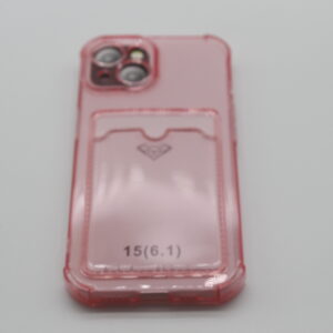 IP 15 (6.1)TELEFON KILIFI PEMBE