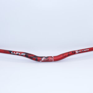 Lunje Bisiklet Alüminyum Gidon 780mm 31,8mm KIRMIZI