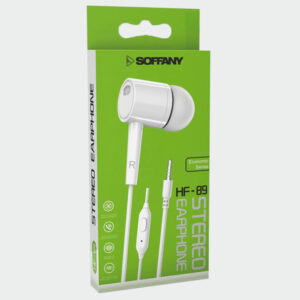 HF89-001 Jack Girişli / Kablolu Kulaklık / Beyaz