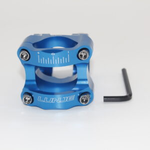 Lunje 31.8mm Alüminyum Dayanıklı Mavi Gidon Boğazı